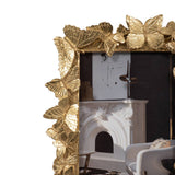 Photo Frame - Gold Resin Butterflies Border,  4x6 in.