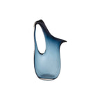 Carmichael Hand-Blown Blue Glass Pitcher