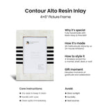 Picture Photo Frame Contour Lado, 3 Sizes: 8x10