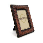 Small Brown Crocodile Frame