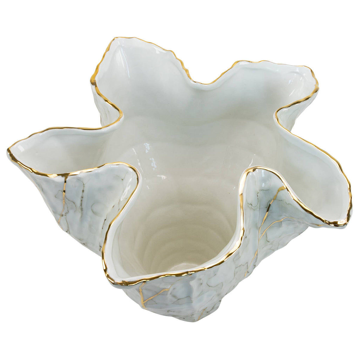 Carmine Tall Porcelain Vase