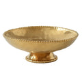 Monte Carlo Matte Gold Footed Bowl