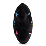 Black Monogram Chewy Vuiton Bone Squeaker Dog Toy: Small / Mini