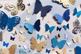 Golden Blue Butterfly Prism