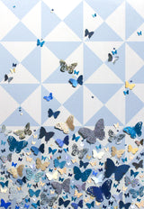 Golden Blue Butterfly Prism