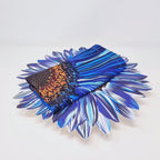 Blue Sunflower Melamine Hostess Set, 20-Piece (Service for 4)