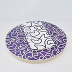 Navy Squiggly Melamine Hostess Set, 20-Piece (Service for 4)