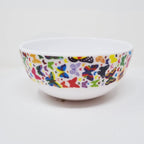 Multicolor Butterflies Melamine Bowls, Set of 4