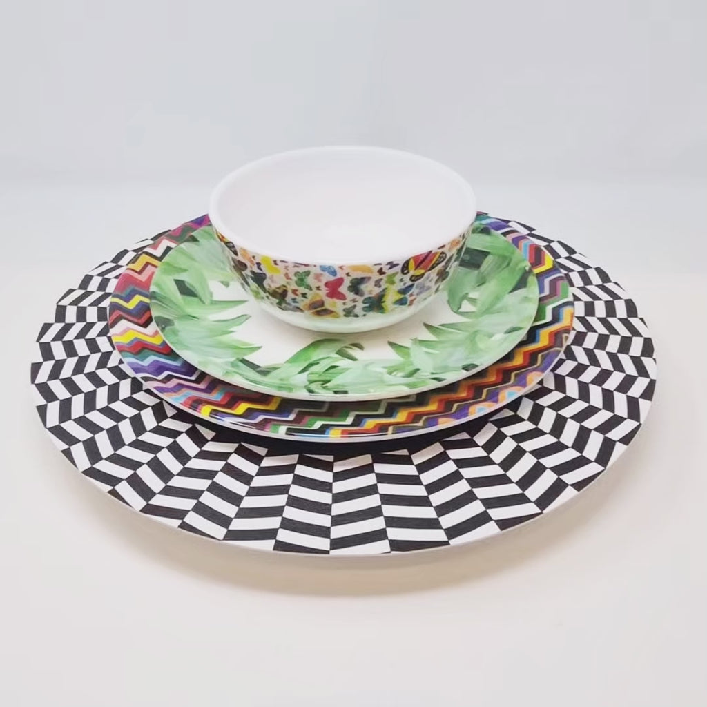Vivid Whirl Set 16 Piece Setting