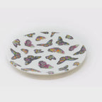 Butterflies Melamine Salad Plates, Set of 4