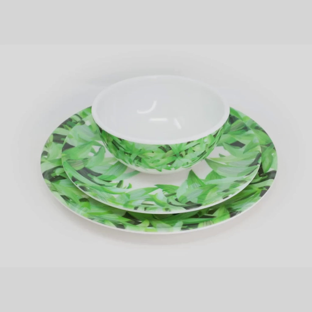 Pura Vida Melamine Starter Set, 12-Piece (Service for 4)