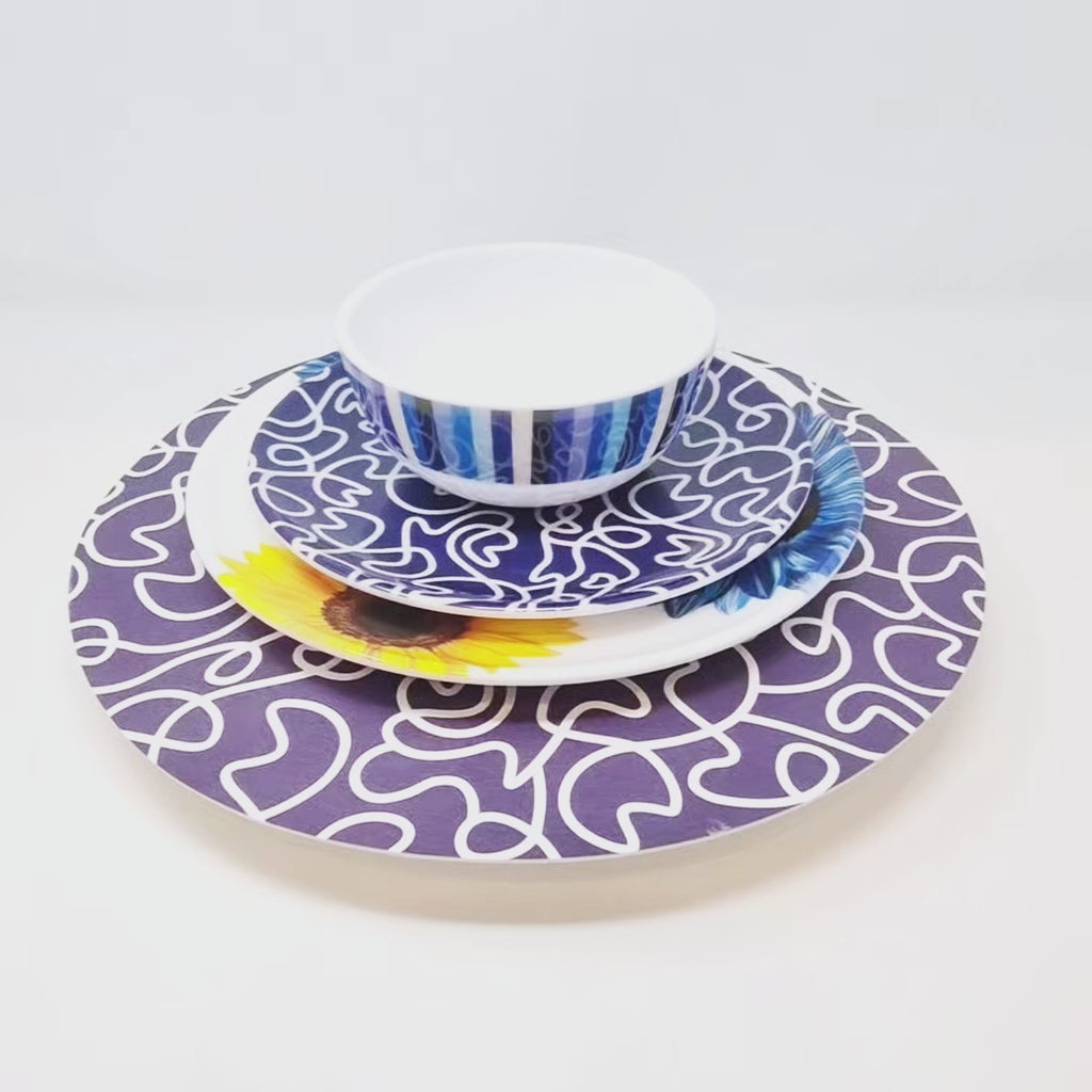 Sunflower Maze Set 16 Piece Setting
