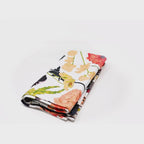 Auburn Bouquet Faux Linen Napkins, Set of 4
