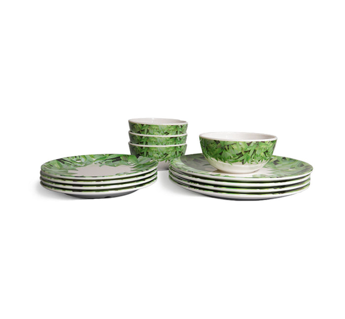 Pura Vida Melamine Starter Set, 12-Piece (Service for 4)