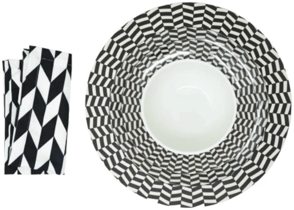 Black & White Chevron