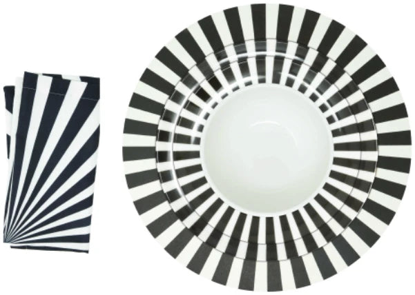 Black & White Starburst