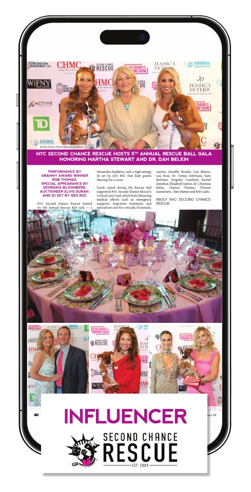 Influencers and Second Chance Rescue feature