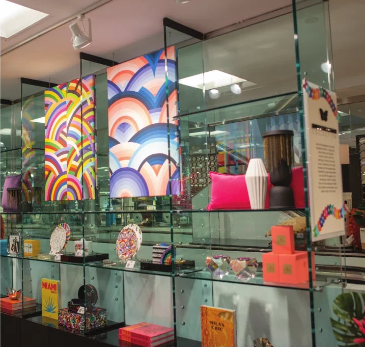 Bloomingdale's pop up with Elizabeth Sutton prints