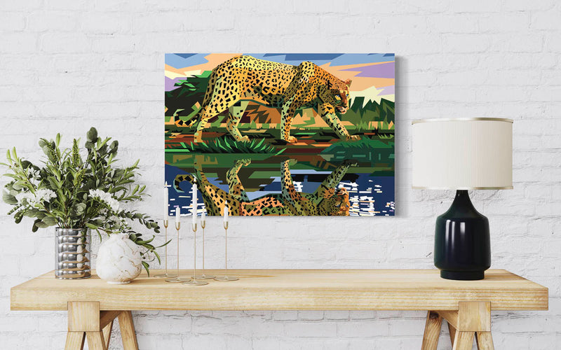 Print Feline Reflections