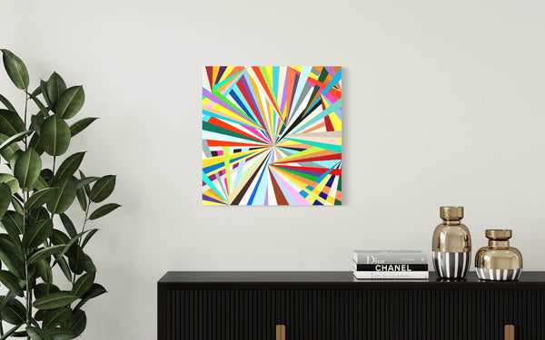 Print Multi Broken Starburst