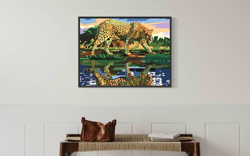 Print Feline Reflections