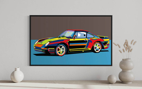 Print Porsche 959