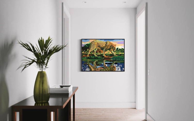 Print Feline Reflections