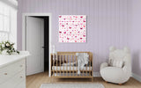 Print Pink Butterflies