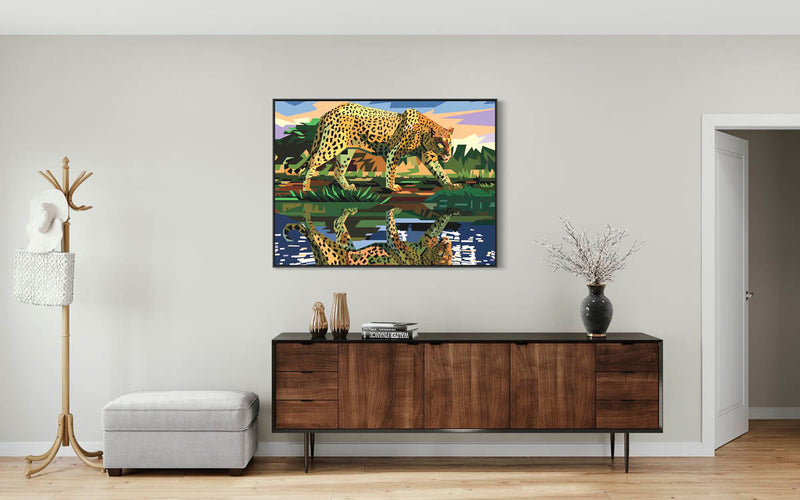 Print Feline Reflections