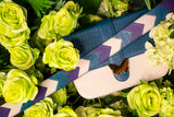 Bag Strap Chevron Plum Forest Cream