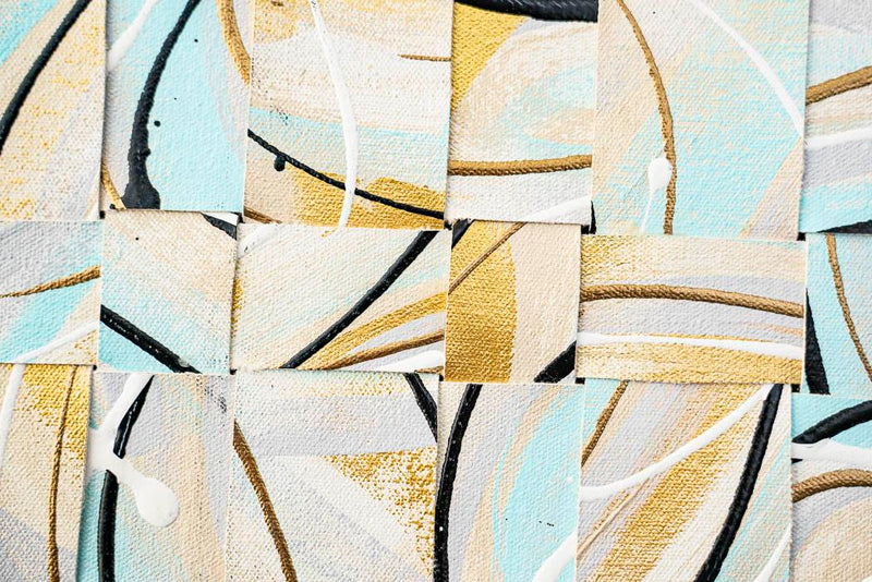 Woven Scales Teal