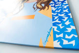 Kate Moss 'Supreme' (Blue & Orange)