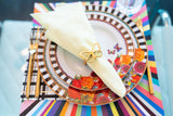 Table Placemats Colorful Starburst