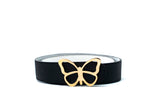 Leather Belt Black & White