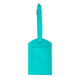 Luggage Tag Teal, White And Red