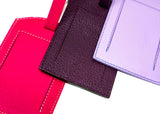 Luggage Tag Purple, Blue And White