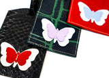 Luggage Tag Black, White and Red Classic
