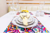 Table Placemats Buy Yourself Roses - Rainbow