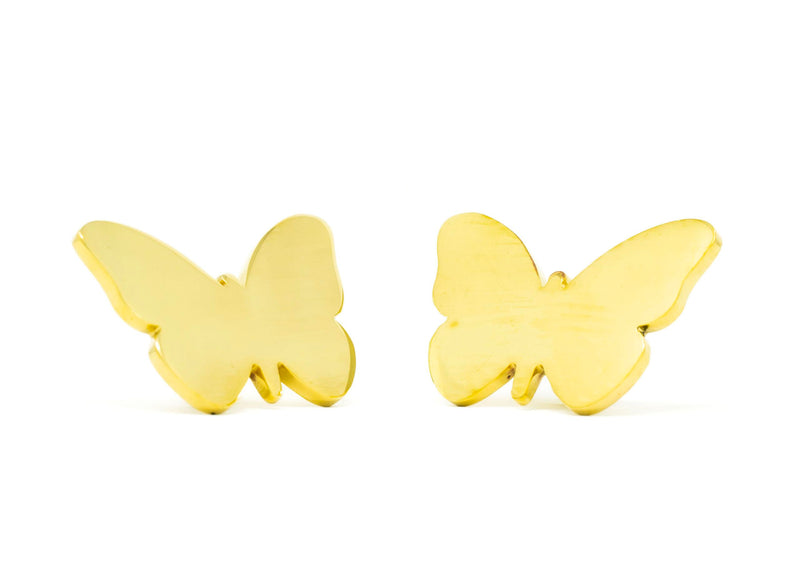 Drawer Pull Butterfly Gold