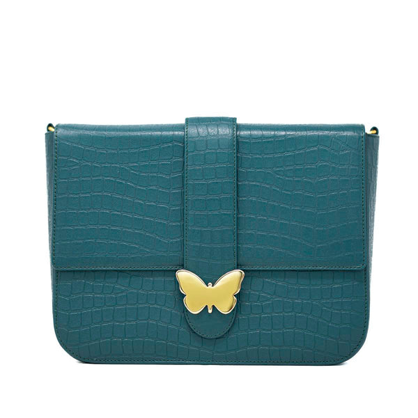 Leather Bag Monochrome Forest