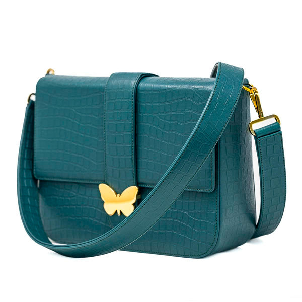 Leather Bag Monochrome Forest