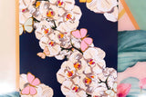 Table Placemats Indigo Orchid