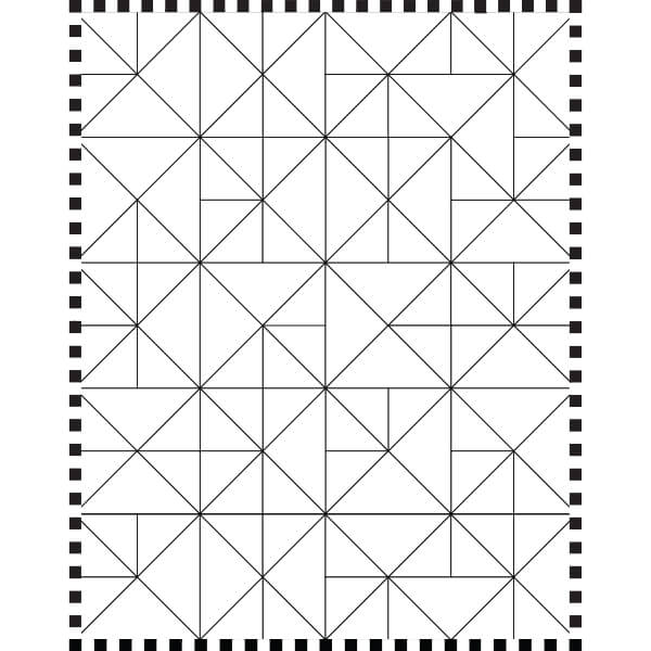 Geometrics Coloring Book. These Are The Outlines of Some of the Elizabeth's Most Famous Artworks Made Into Coloring Book.