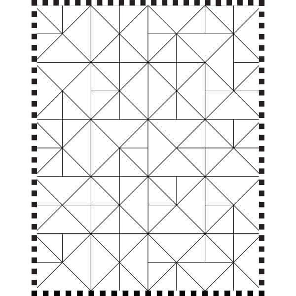 Geometrics Coloring Book. These Are The Outlines of Some of the Elizabeth's Most Famous Artworks Made Into Coloring Book.