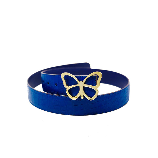 The Solid Reversible Leather Belt is Beautifully Classy and Stylishly Simple, Made to Match Every Outfit. Elizabeth Sutton Collection.