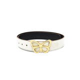 Leather Belt Black & White