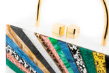 Clutch Purse Neutral Starburst