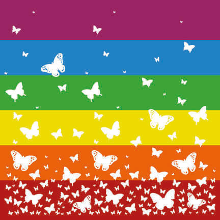 Rise like a butterfly with these table placemats. Great kitchen placemats to make your dinner table stand out.
