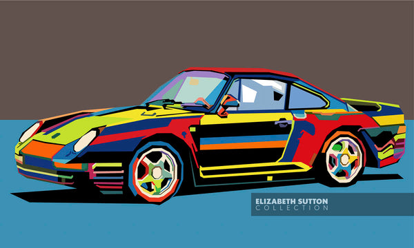 Print Porsche 959