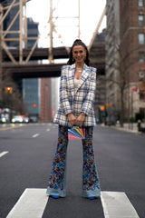 Clutch Purse Rainbow Starburst